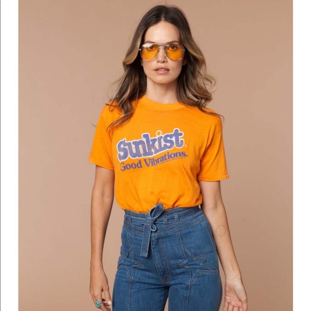 Sunkist Good Vibrations Vintage style T shirt